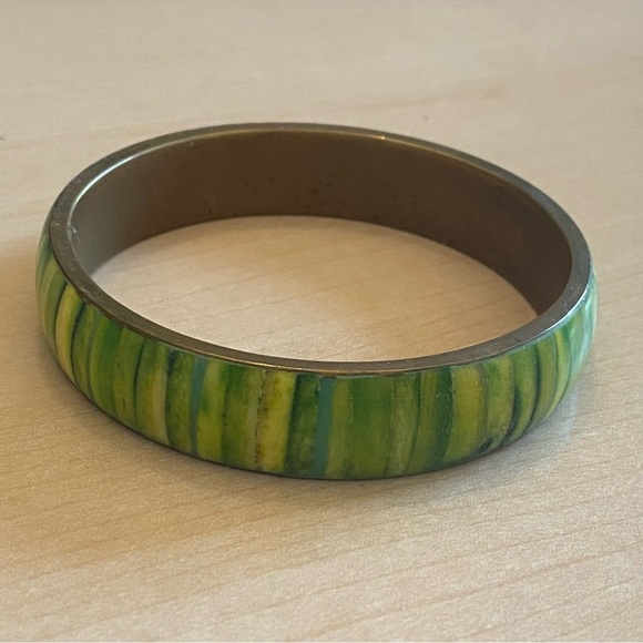 Green Bangle 1 - Picture 3 of 9